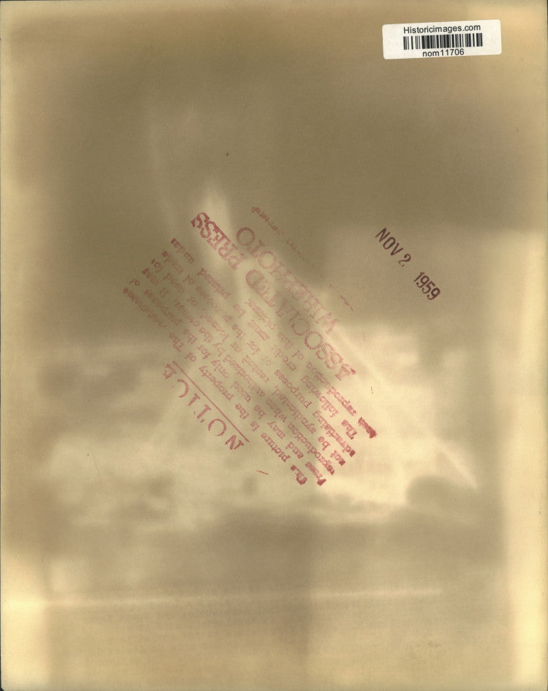 Load image into Gallery viewer, 1959 Press Photo NASA Rocket Launches at Wallops Island, Virginia - nom11706
