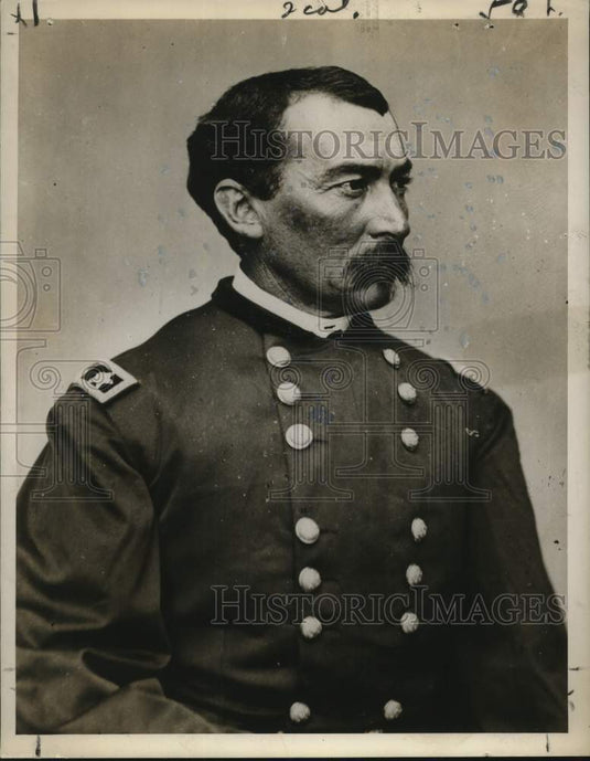1961 Press Photo Union Civil War General Phil Sheridan - nom12815