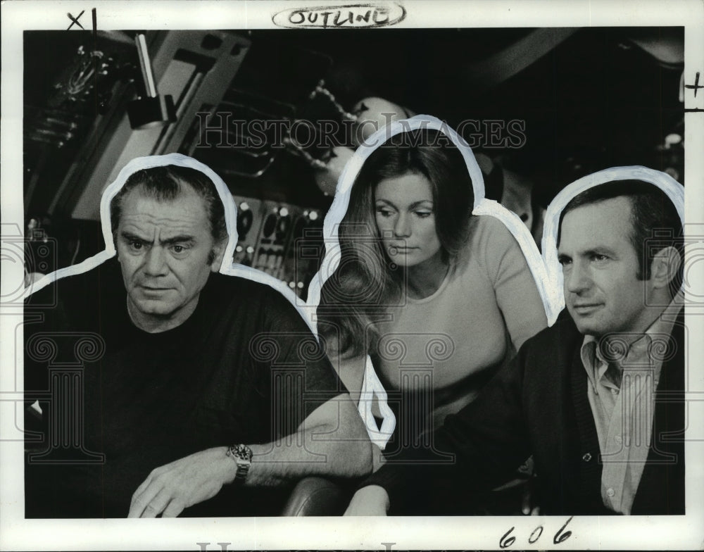 1976 Press Photo Scene from the movie, The Neptune Factor - Historic Images