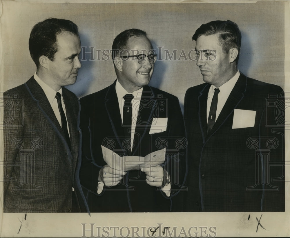 1963 Press Photo Participants in a Tulane University civil engineering seminar- Historic Images