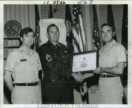 1973 Press Photo Winner in National Guard Indoors Pistol Match & Others- Historic Images