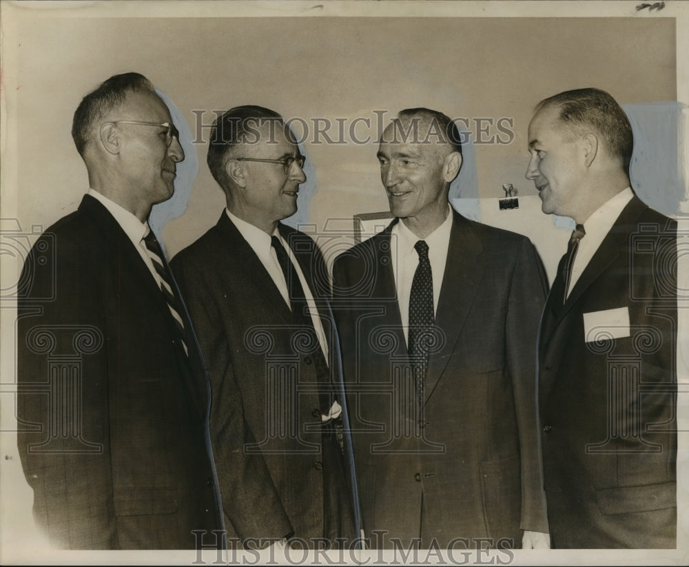 1961 Press Photo Officers of United States Forest Service at National Meeting