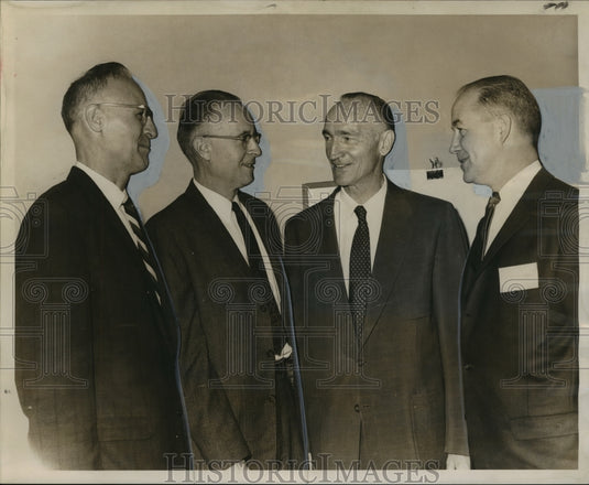 1961 Press Photo Officers of United States Forest Service at National Meeting