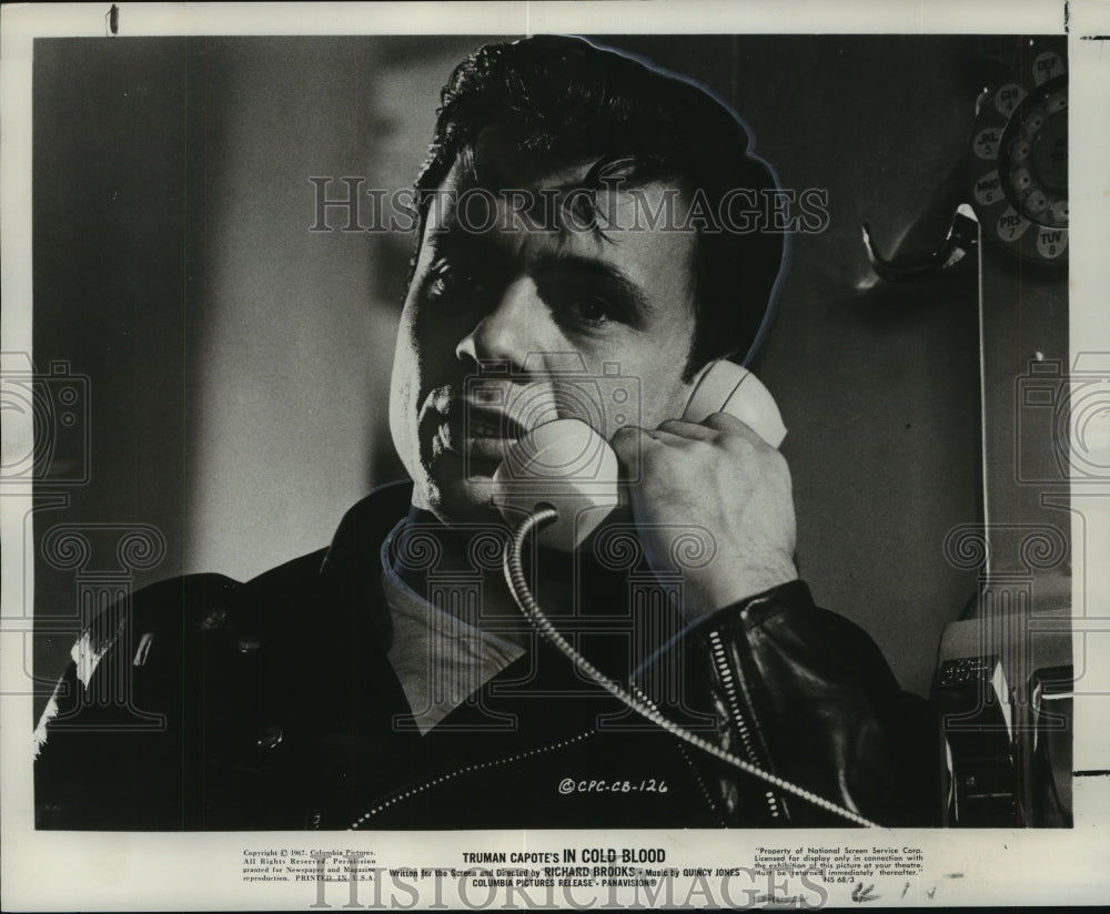 1968 Press Photo Robert Blake plays as Perry Smith in "In Cold Blood"