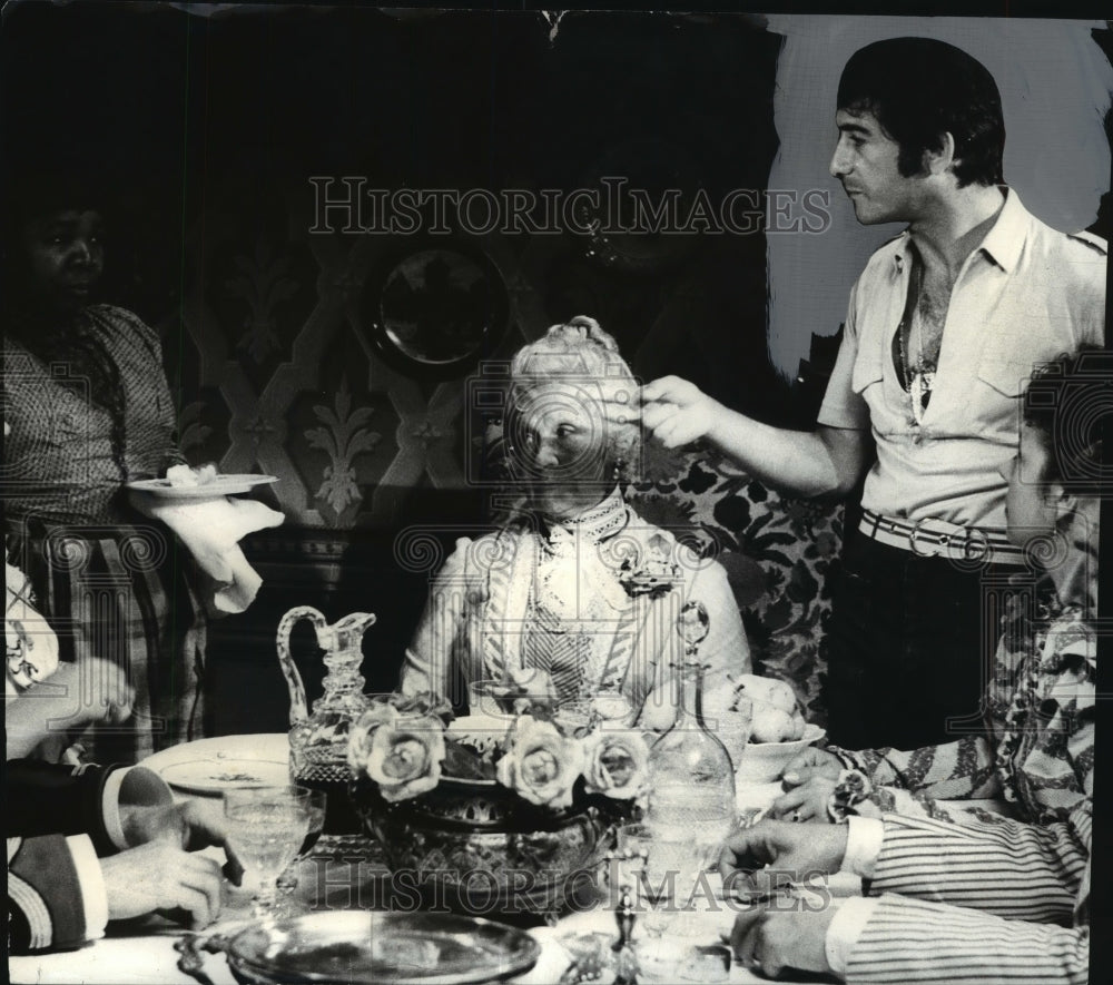 1972 Press Photo Jean-Claude Brialy attends a film festival - Historic Images