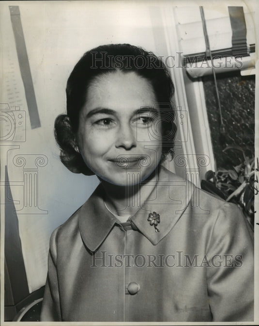 1967 Press Photo Dr. Julianna Boudreaux, director of Department of Kindergarten