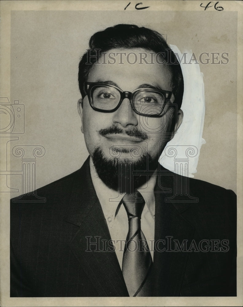 1970 Press Photo Rabbi Jeffrey Bienenfeld, leader of Congregation Beth Israel- Historic Images