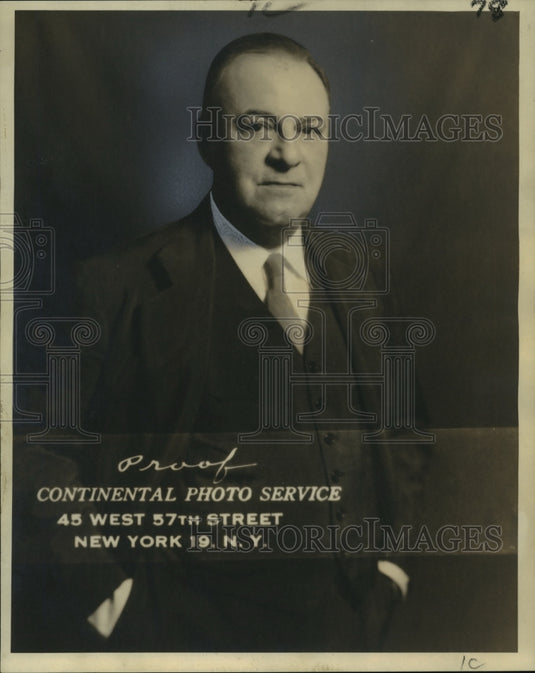 1961 Press Photo Joseph E. Blum, president of Jackson Homestead Association