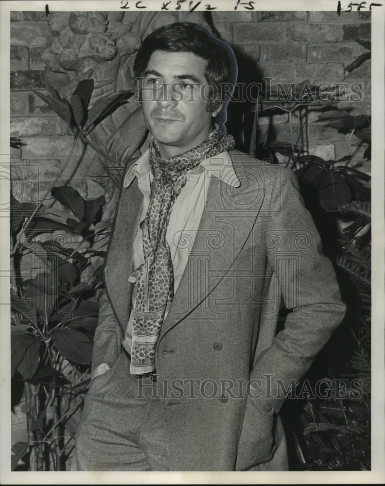 1974 Press Photo Jean Claude Brialy, actor- Historic Images