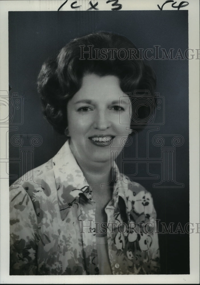 1975 Press Photo Rita May Bolen, president Women's Executive Club, New Orleans