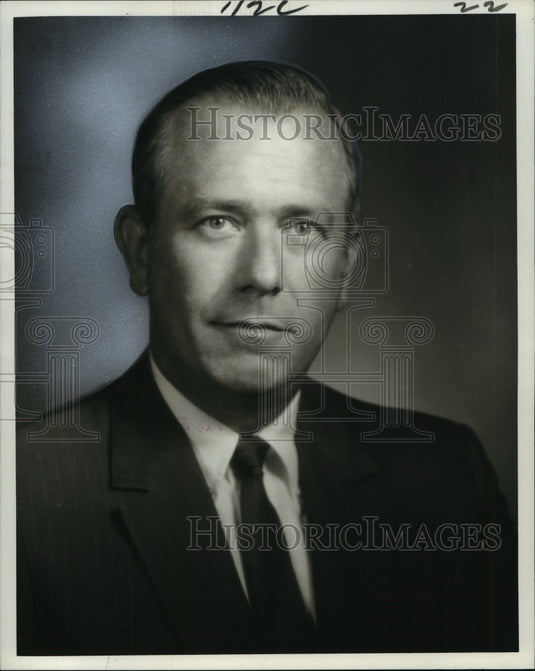 1971 Press Photo John R. Blewer, vice president of Texas Gas Transmission Corp.- Historic Images
