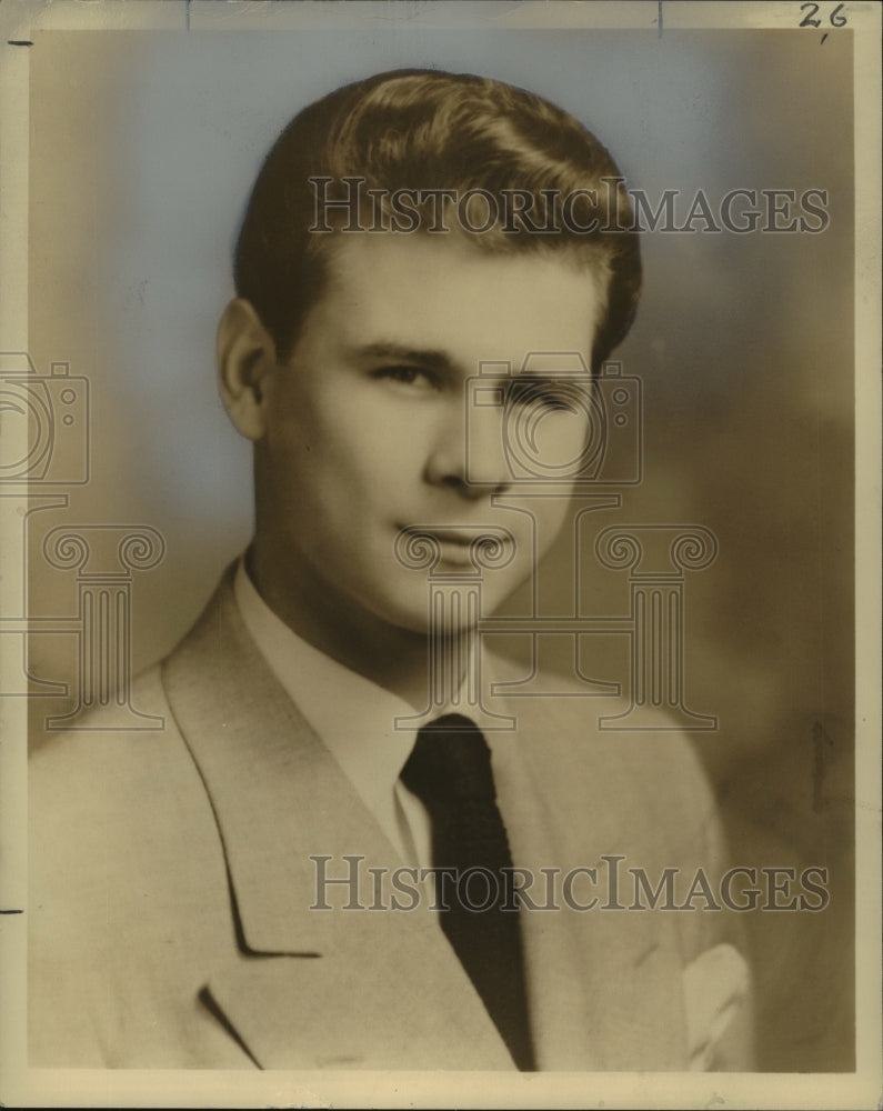1953 Press Photo Bobby Blanque, Vocalist on "Arthur Godfrey's Talent Scouts"- Historic Images
