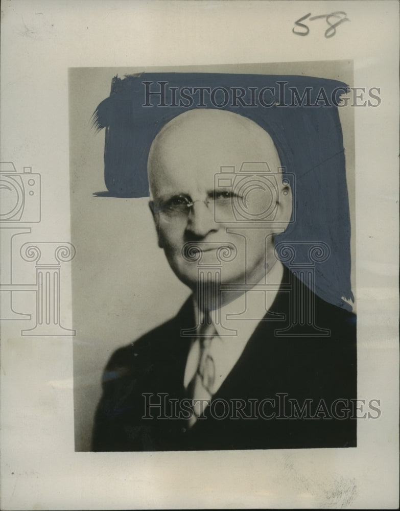 1956 Press Photo Dr. Andrew W. Blackwood, professor at Princeton University