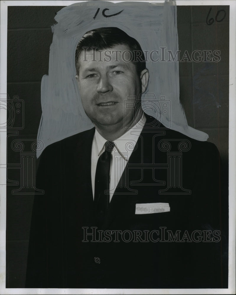 1963 Press Photo National Assoc. of Home Builders vice-president Larry Blackman