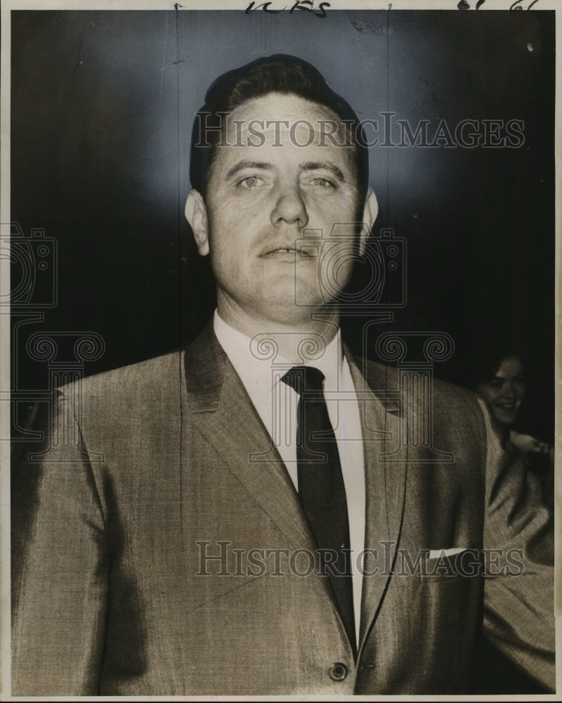 1964 Press Photo J. Marshall Brown, Louisiana Democratic Central Committee