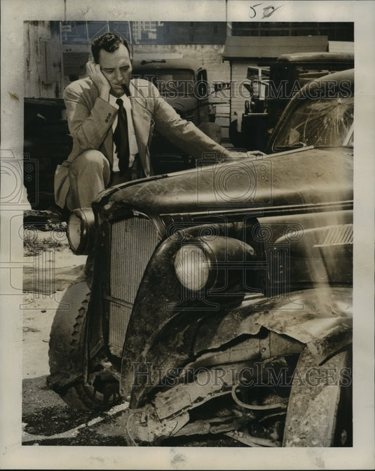 1948 Press Photo William Bridge a rangy, energetic looking man is Willin Willie