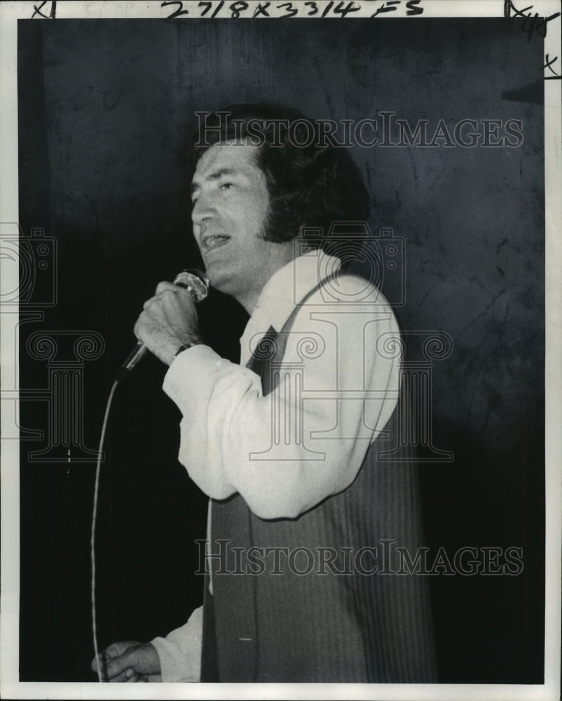 1978 Press Photo Frankie Brent appears at St. Jude Fiesta, Municipal Auditorium- Historic Images