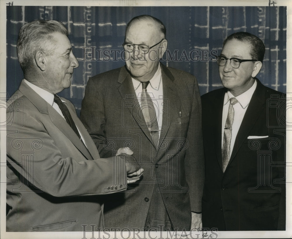 1959 Press Photo Board Officers of Operating Engineers of City of New Orleans- Historic Images