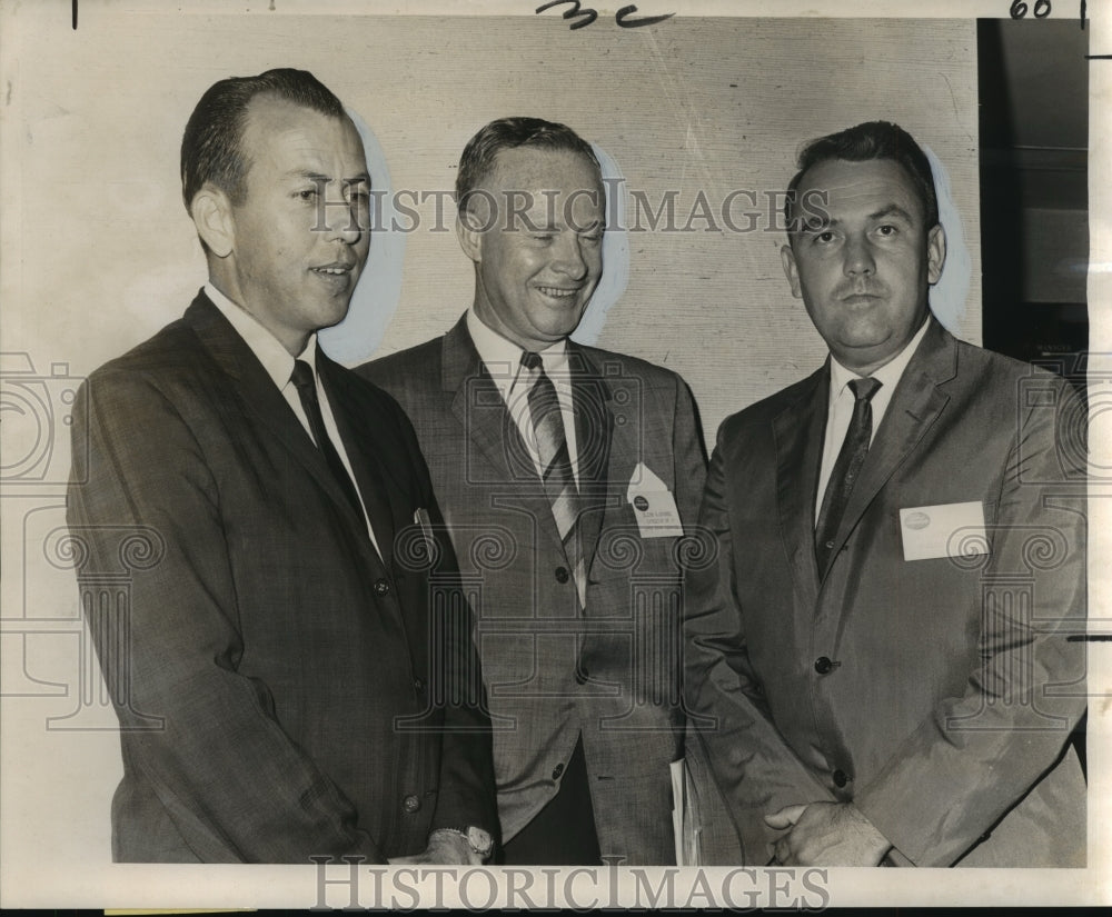 1966 Press Photo Members at Federal Land Bank Association Meeting- Historic Images