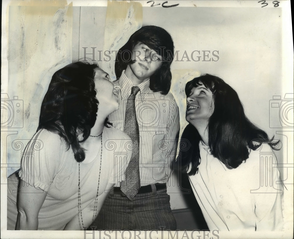 1971 Press Photo Scene from Plaza Suite at New Orleans Public Library- Historic Images