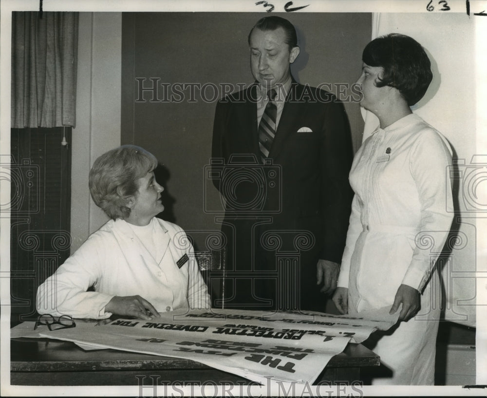 1971 Press Photo Rehabilitation Workshop for Licensed Practical Nurses speakers- Historic Images