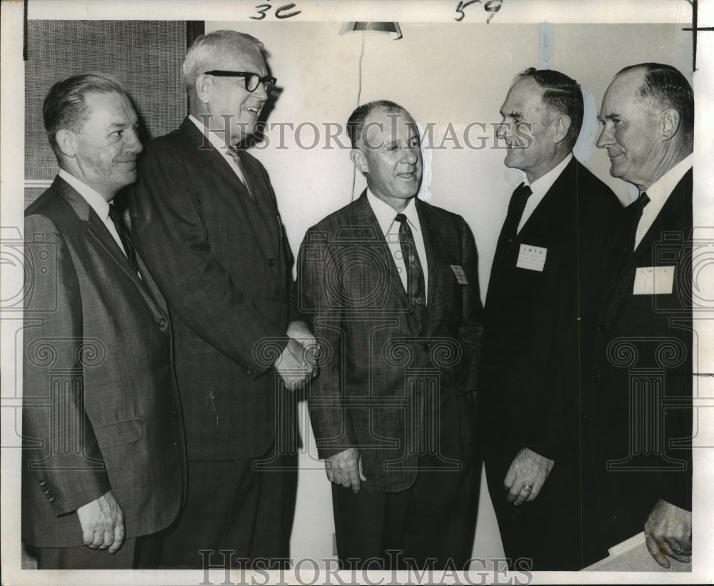 1966 Press Photo New officers of the Louisiana Motor Truck Association