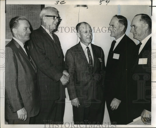 1966 Press Photo New officers of the Louisiana Motor Truck Association