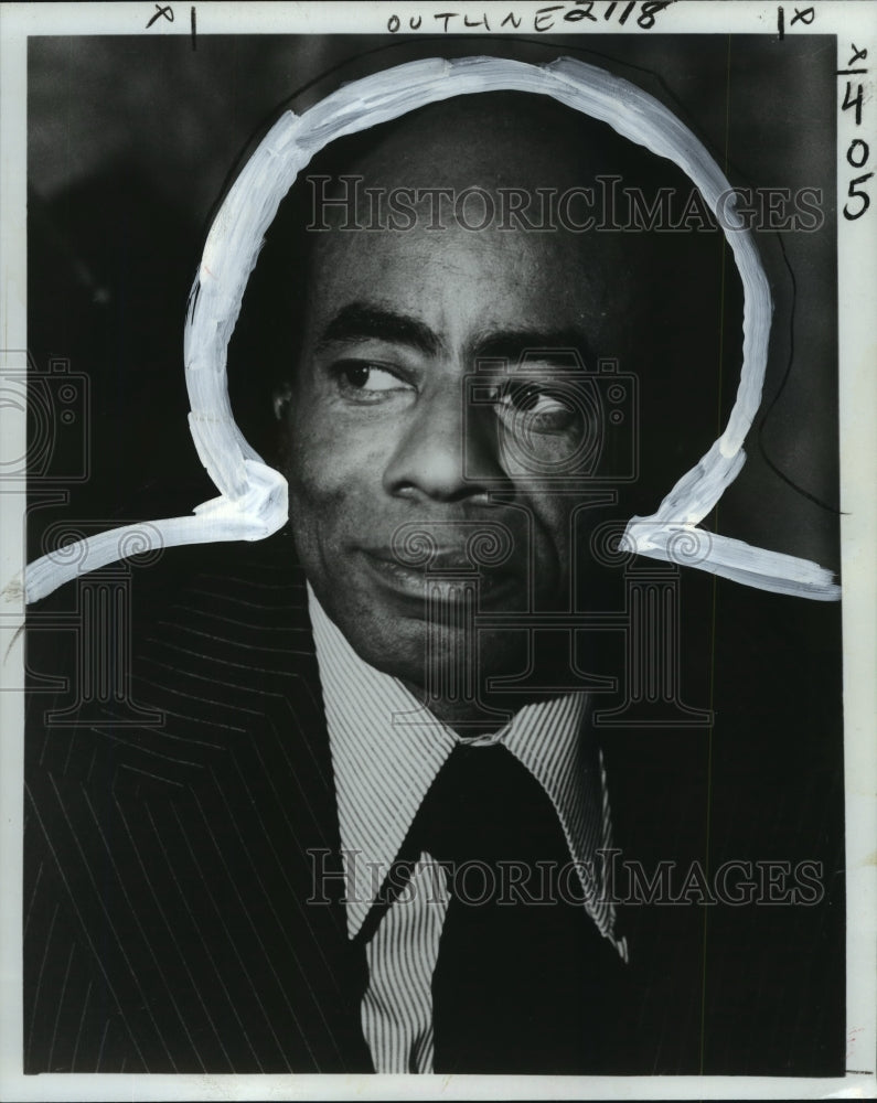 1981 Press Photo Actor Roscoe Lee Browne - noo02113- Historic Images