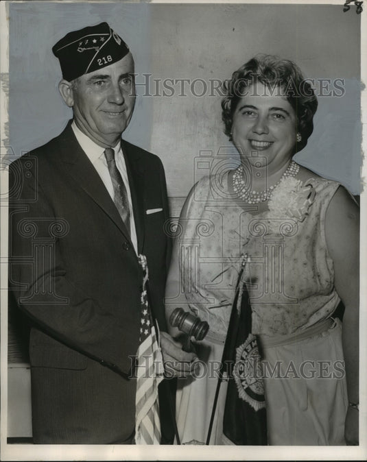 1963 Press Photo The American Legion joint-installation meeting - noo02163