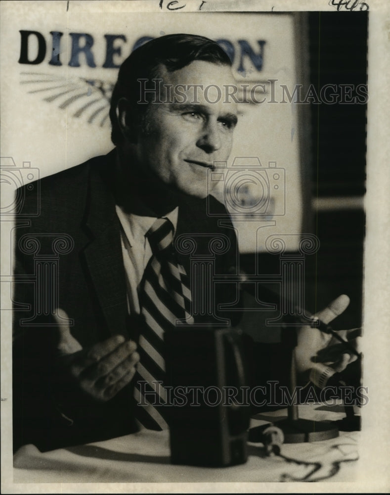 1972 Press Photo George Bush- Historic Images