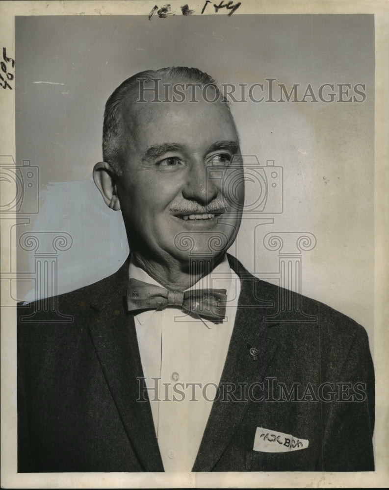 1962 Press Photo New Orleans Sportsman&#39;s League president Clint Bridgeman- Historic Images