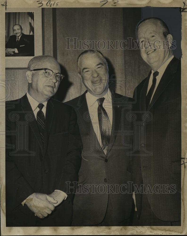 1970 Press Photo Attendees of a proposed uptown Mississippi river bridge meeting- Historic Images