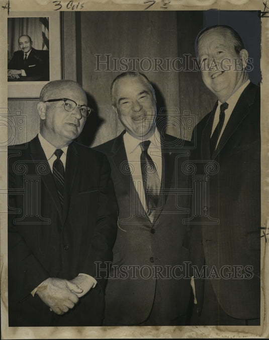 1970 Press Photo Attendees of a proposed uptown Mississippi river bridge meeting- Historic Images