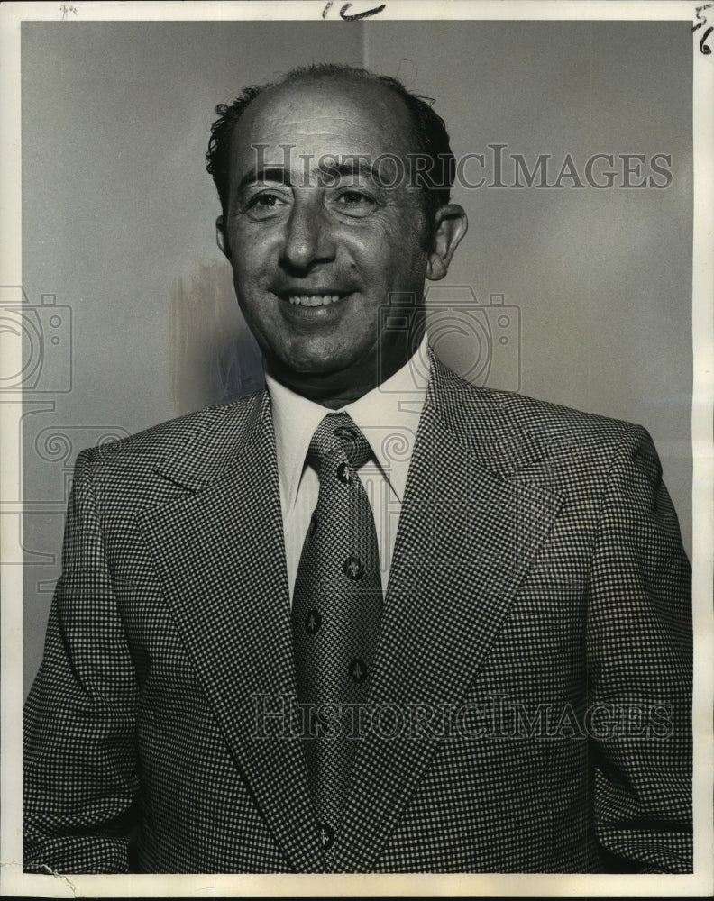 1973 Press Photo Guy Busalacchi, captain of the St. Bernard Sheriff&#39;s Posse- Historic Images