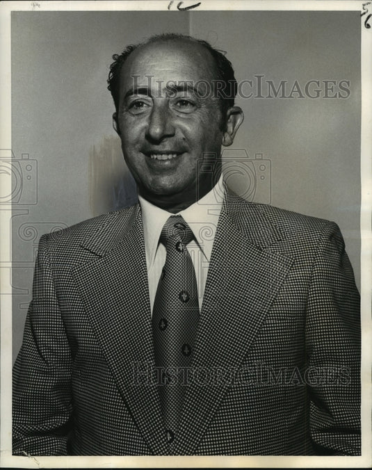 1973 Press Photo Guy Busalacchi, captain of the St. Bernard Sheriff's Posse- Historic Images