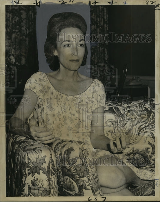 1973 Press Photo Helen Gurley Brown, editor of "Cosmopolitan" magazine