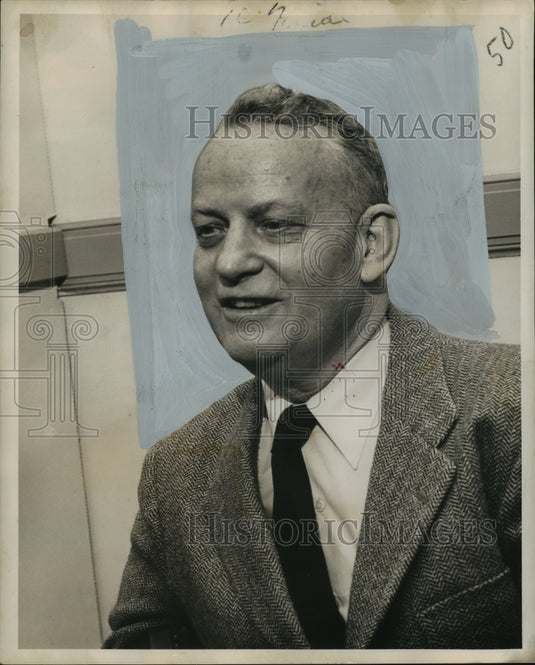 1954 Press Photo Admiral Arleigh A. Burke - noo02541