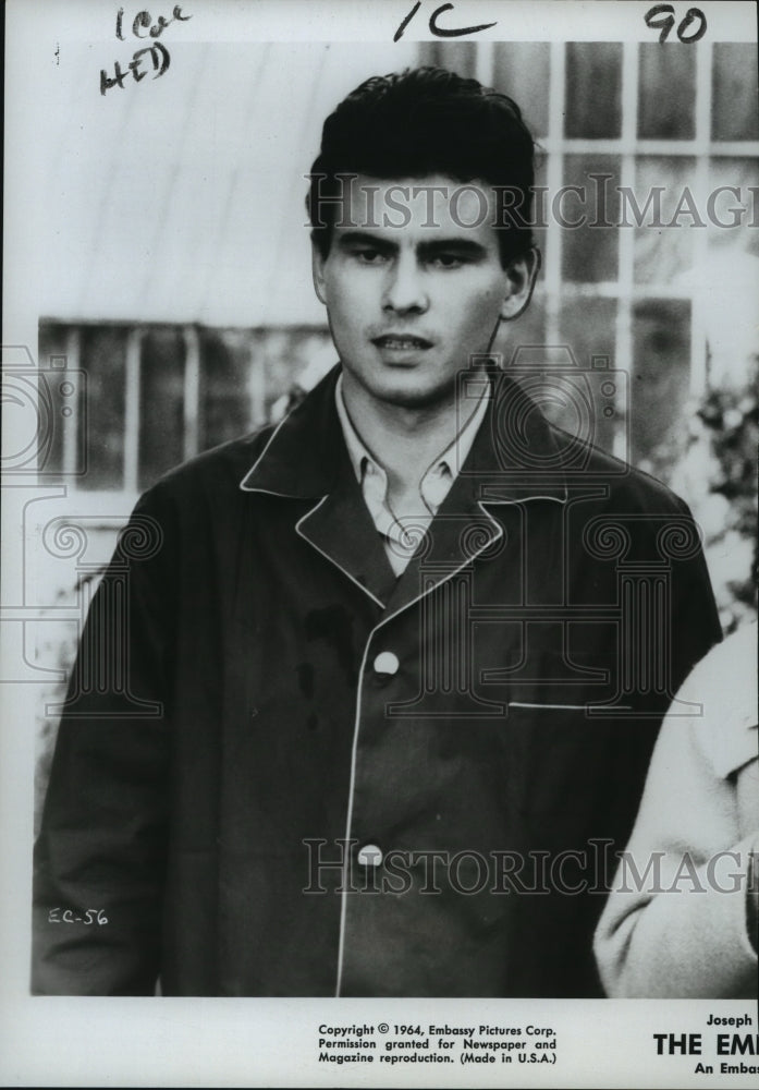 1964 Press Photo Horst Buchholz stars in The Empty Canvas at RKO Orpheum Theater