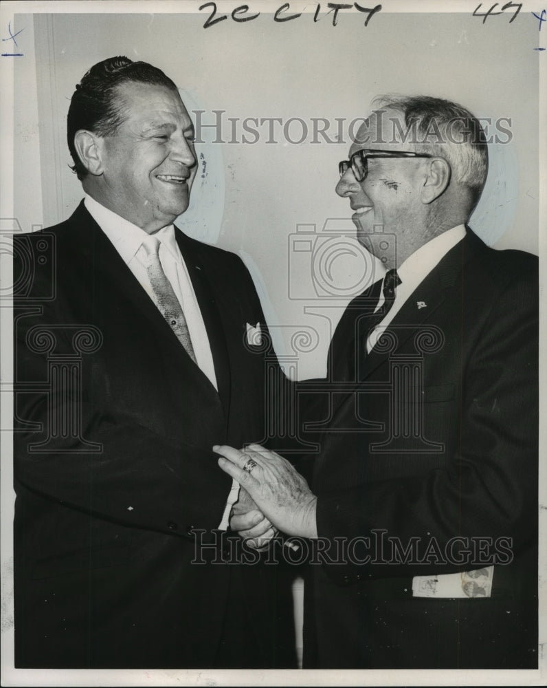 1967 Press Photo President of the Marine transportation company, Otto Candies