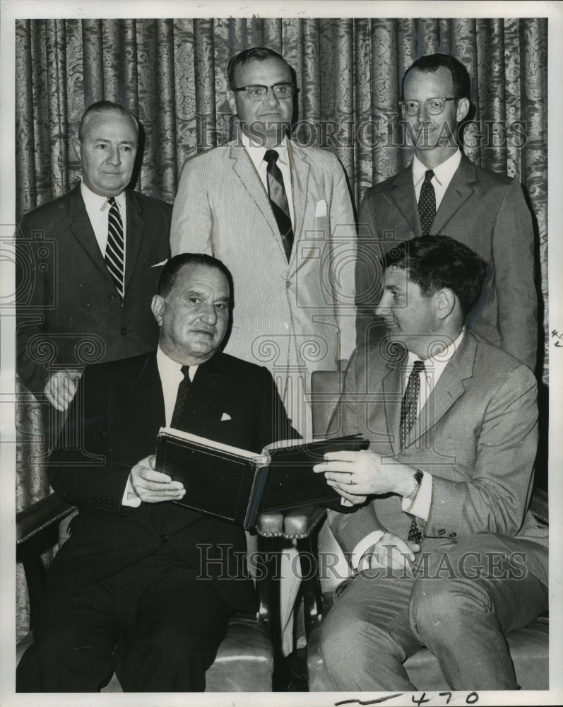 1968 Press Photo New Orleans Philharmonic Symphony Society officers - noo02603- Historic Images