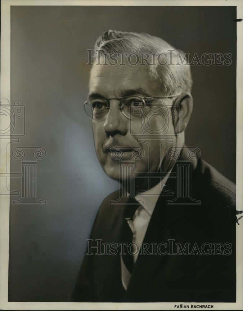 1966 Press Photo Erwin Canham, editor in chief of The Christian Science Monitor