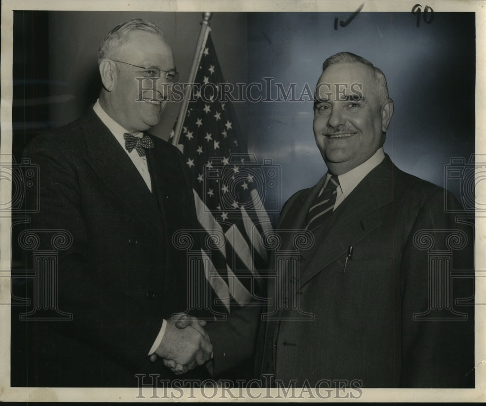 1959 Press Photo Earl S. Binnings denies money is bribe - noo02812