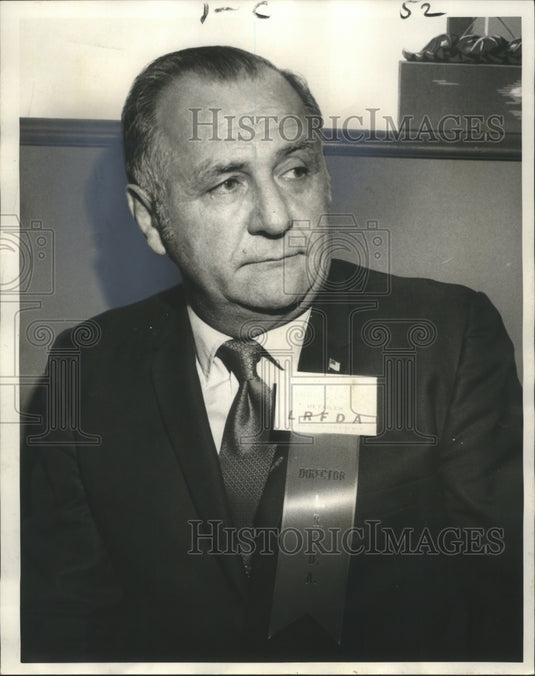 1970 Press Photo Sam Cataldie of Louisiana Retail Food Dealer's Association- Historic Images