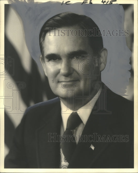 1973 Press Photo Howard H. "Bo" Callaway secretary of the Army- Historic Images