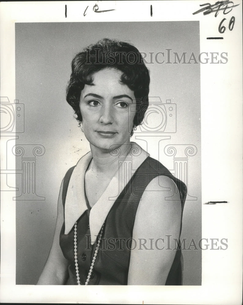 1971 Press Photo Cosmopolitan International Club President Mrs. Edward R. Cannon- Historic Images