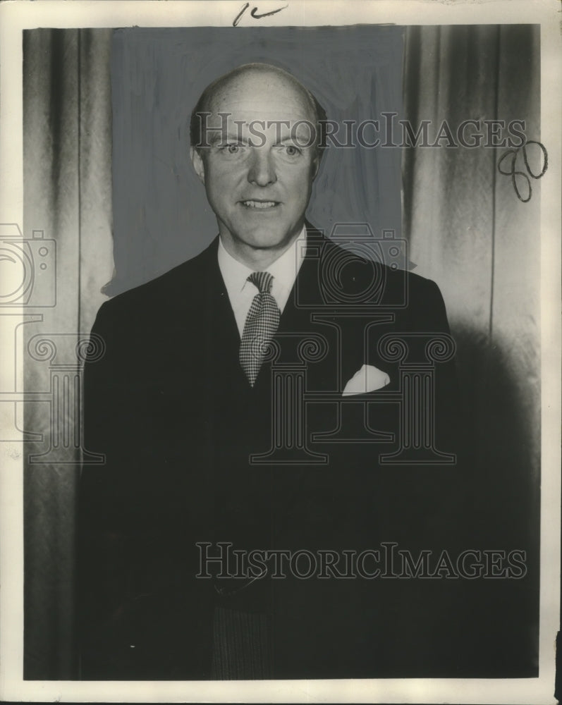 1957 Press Photo British Ambassador to the United States, Sir Harold Caccia