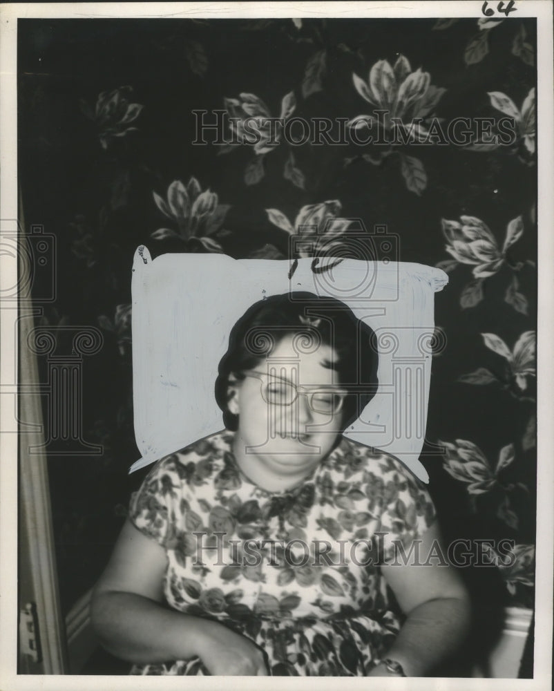 1963 Press Photo United Cerebral Palsy adult group president Miss Janis Capello
