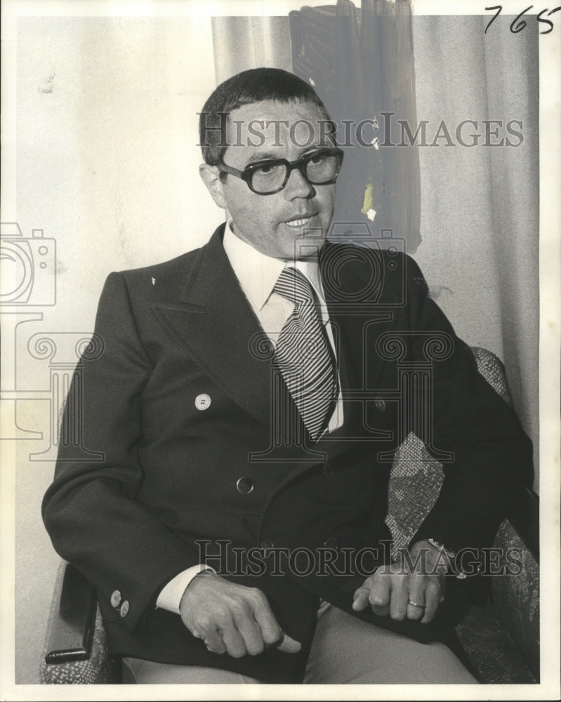 1973 Press Photo Italy&#39;s Inspector General, Narcotics Bureau head Romano Capasso- Historic Images