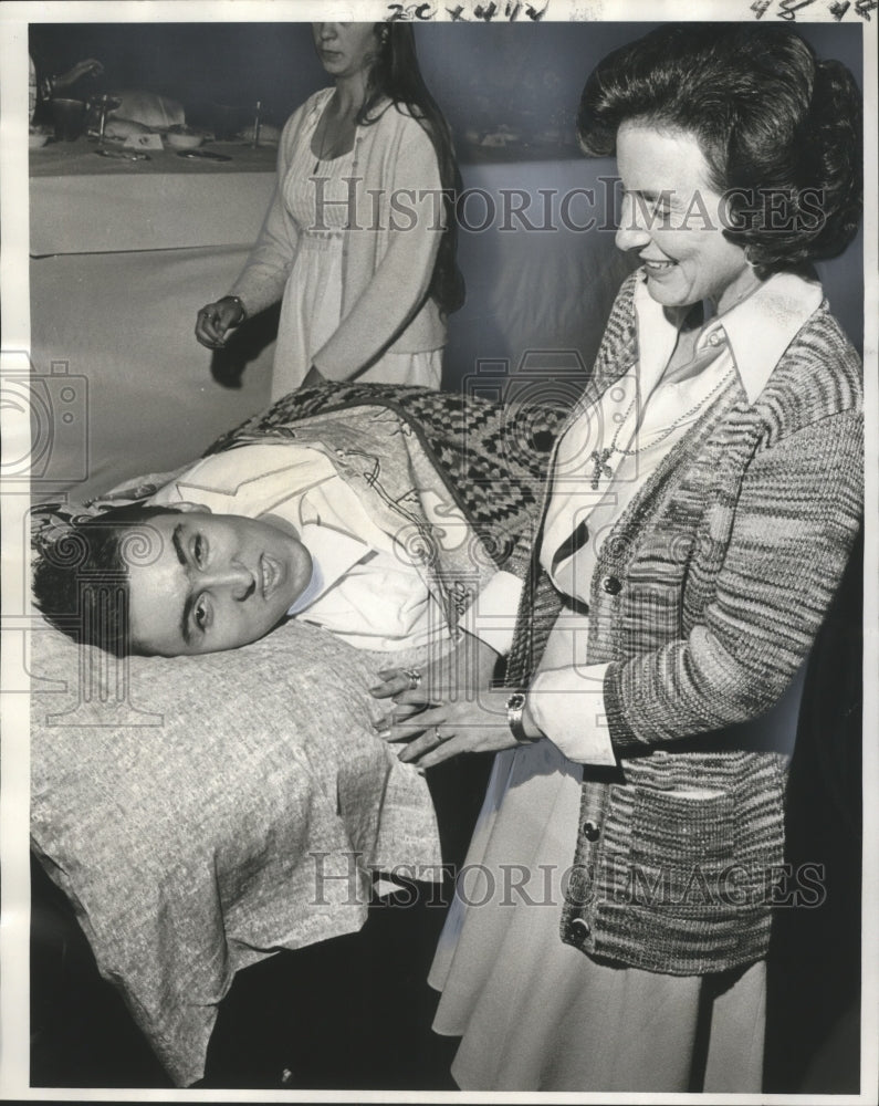 1975 Press Photo Society for Crippled Children & Adults Poster Boy Chris Campo