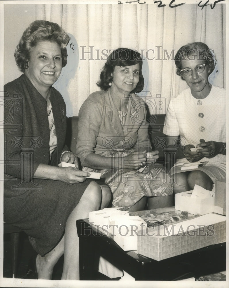 1968 Press Photo Safety medals packaged to be awarded to Safety Patrollers